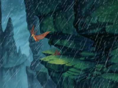 I'm a fabulous fearsome flyer - The Land Before Time VII: The Stone of Cold Fire