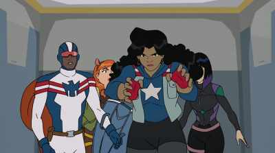 I'm a fire in the night - Marvel Rising: Secret Warriors