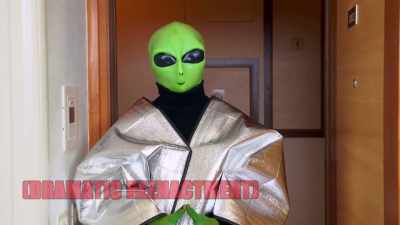 I'm a martian. I'm gonna
probe you or whatever, - The Osbournes Want to Believe