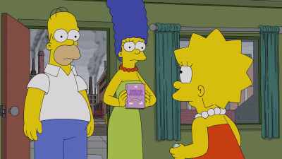 I'm a mom. Diaries are like crack for me. - The Simpsons: The Past and the Furious