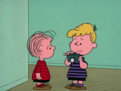 I'm a photographer for our school paper Linus - You're Not Elected, Charlie Brown
