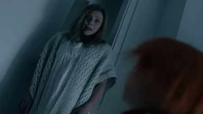 -I'm a schizophrenic.
I see things. - Doc of Chucky