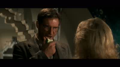 So as a scientist you do a lot of researchAlwaysAnd what sort of research would you do on meNocturnal activitiesYou mean like what sort of cream I put on my face at nightwhat position I like to sleep inMating customsLove ritualsPrimitive sexual - Indiana Jones and the Temple of Doom