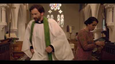- I'm a vicar.
- Oh, you're a dark vicar. - Inside Man