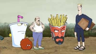 I'm about to roll down
and stomp all them shrubs - Aqua Teen Forever: Plantasm