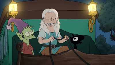 I'm actually a more way careful driver
when I'm drunk. - Disenchantment