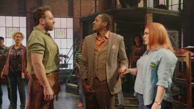 I'm afraid all we've got is men's - Kinky Boots: The Musical