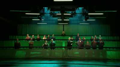 I'm afraid I cannot offer any hope
that the government have discovered a plan - National Theatre Live: Nye