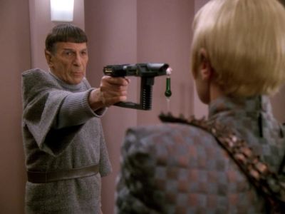 I'm afraid I don't know too much
about Romulan disruptor settings. - Star Trek: The Next Generation