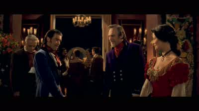 I'm afraid I have brought no gift for the hostess... - The Mask of Zorro