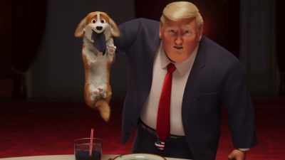I'm afraid this is yours, Your Majesty. - The Queen's Corgi
