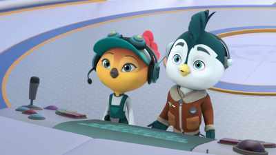 I'm afraid there's some
serious monkey business - Top Wing