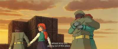 - I'm almost envious that you can leave here.
- Not now... - The Glassworker