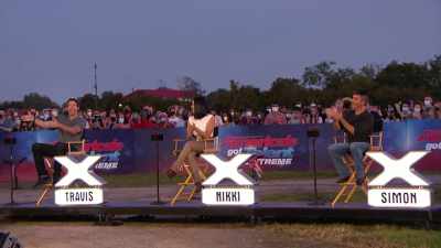 - I'm already--just
the size of your net - America's Got Talent: Extreme