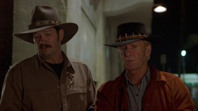 I'm always getting mugged I must look rich - Crocodile Dundee in Los Angeles