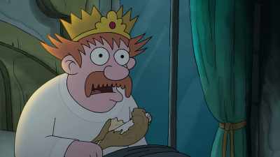 I'm always up.
I haven't been able to sleep for weeks. - Disenchantment