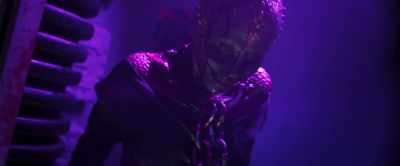 I'm assuming by the pile of bones, - Alien Planet