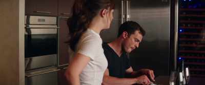 I'm assuming it wasn't
the barefoot part - Fifty Shades Freed