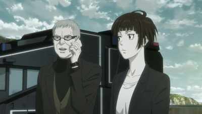 I'm at the scene.
Everybody's here. - Psycho-Pass: Providence