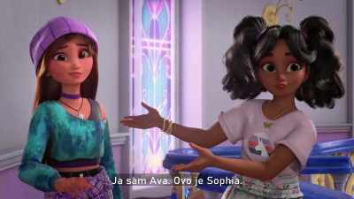 I'm Ava. This is Sophia. - Unicorn Academy