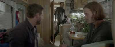 I'm back. We gotta go-- - Beneath The Leaves