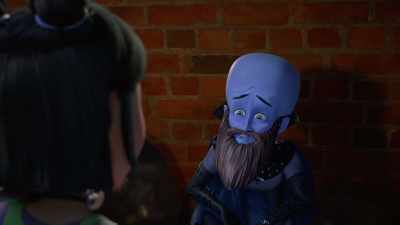 I'm both comforted
and confused by this pep talk. - Megamind vs. the Doom Syndicate