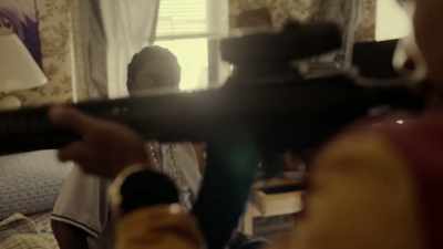 I'm 'bout to spray
the whole block up. - The Last O.G.