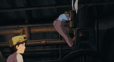 I'm busy here. - Castle in the Sky