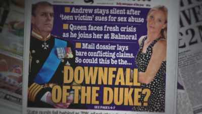 -I'm calling BS on this,
because that's what it is. - Prince Andrew: Banished