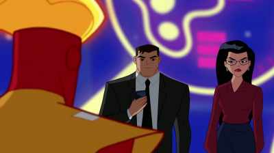 - I'm calling my lawyer.
- (CELL PHONE BEEPS) - Justice League Action
