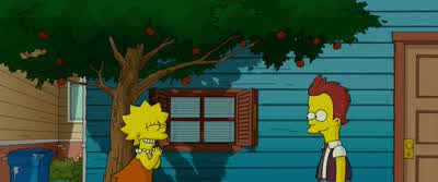 I'm ColinI haven't seen you at schoolMoved from Ireland My dad's a musicianIs he He's not BonoI just thought because you're Irish and He's not Bono - The Simpsons Movie