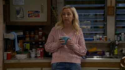 I'm comfortable
leaving her here - The Conners