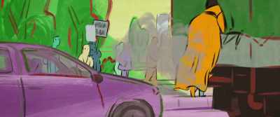 I'm coming! - Chicken for Linda!