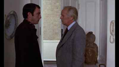 - I'm coming with you.
- Don't, David. Don't get in any deeper. - To the Devil a Daughter