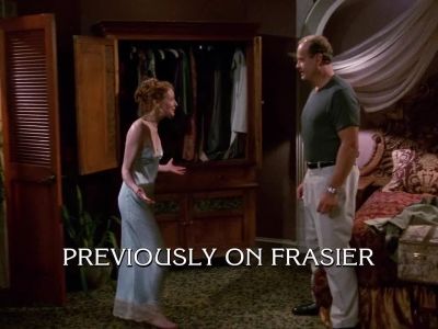 I'm crazy about you. - Frasier