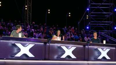 I'm curious to hear
what my other judges think. - America's Got Talent: Extreme