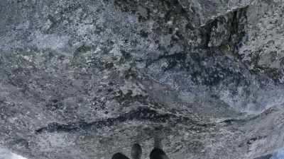 I'm definitely glad we didn't
go that way, but we still have - The Devil's Climb
