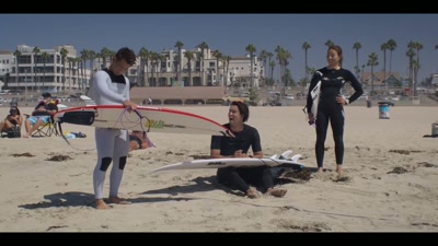 I'm determined to surf well
in this competition - Chasing Waves