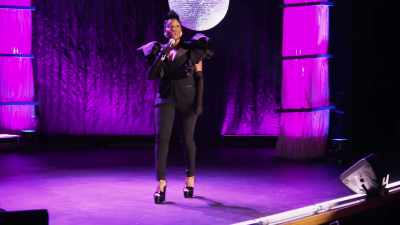 I'm deuce deuce
and the booze, bitch. Everything. - Sommore: Queen Chandelier