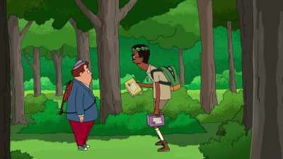 - I'm do... doing the Squavenger Hunt.
- Oh. That's exsquiting. - Central Park