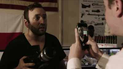 I'm doing one about a
shitty filmmaker making - Fat Ass Zombies