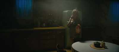 -I'm downstairs
all by my lonely little self. - Night of the Missing