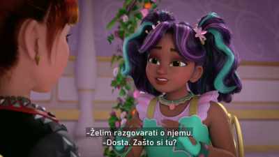 -I'm dying to talk to someone about them.
-Stop. Don't care. Why are you here? - Unicorn Academy