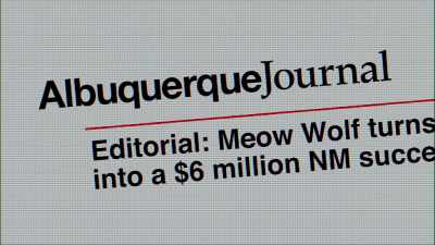 ♪ I'm earning money ♪ - Meow Wolf: Origin Story