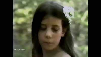 I'm eight years old dressed up
in a see-through sari - Children of the Cult
