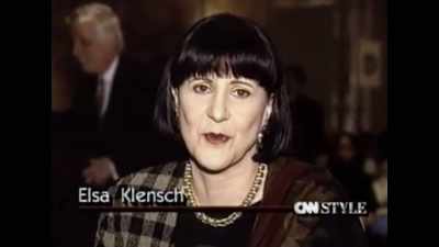 I'm Elsa Klensch, reporting
on this Spring 1993,
New York collections. - Larger than Life: The Kevyn Aucoin Story