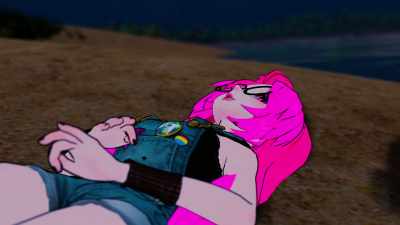 I'm enjoying this beach scenery, - We Met in Virtual Reality