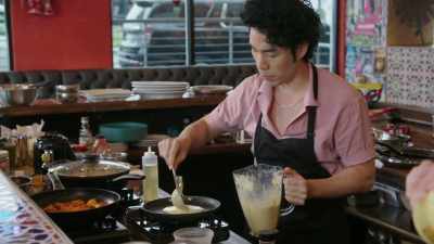 I'm feeling nervous
that I just made it
too liquidy, - No Recipe Road Trip With the Try Guys