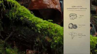 I'm finding these nice,
little fleshes - Chefs vs Wild