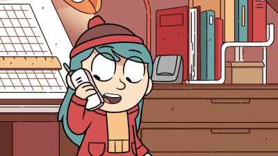 -I'm fine. I was just about to--
-Listen. - Hilda
